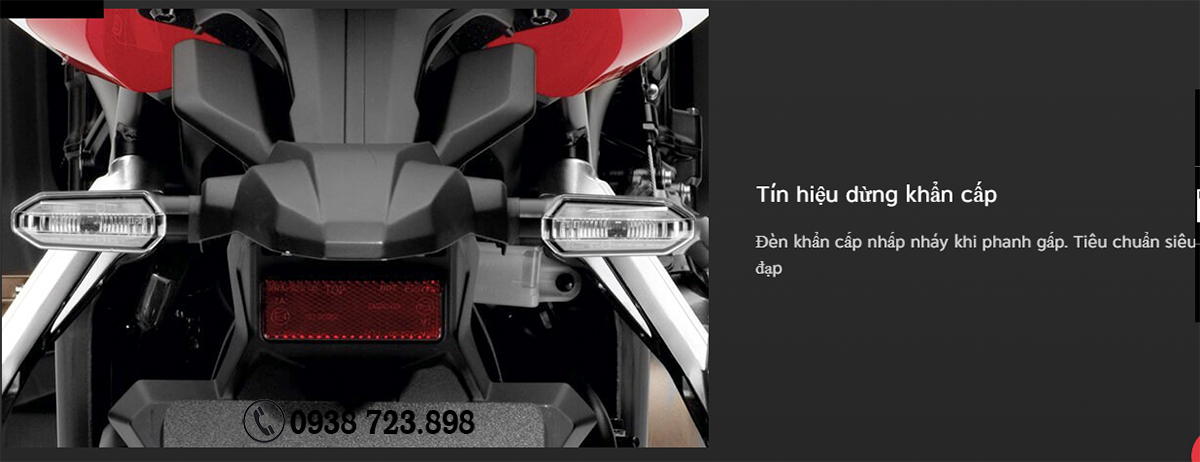 đèn pha Honda CBR650R 2022